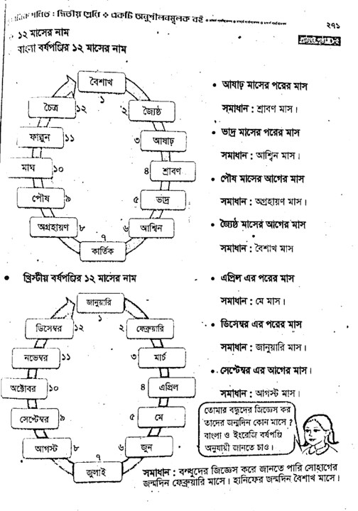 দ্বিতীয় শ্রেণির গণিত ৯ম অধ্যায় পরিমাপ